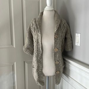 Wool Max Studio cardigan with buttons